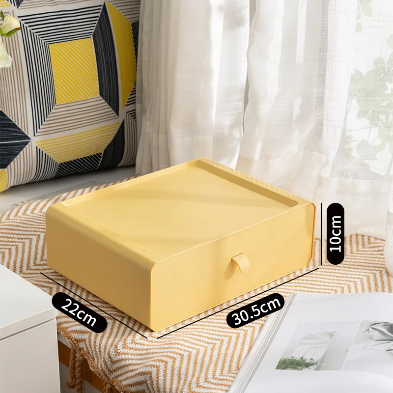 Eco Friendly Plastic Drawer Underwear Box Dormitory Office Small Things Organizer Box Desktop Sundries Storage Box details