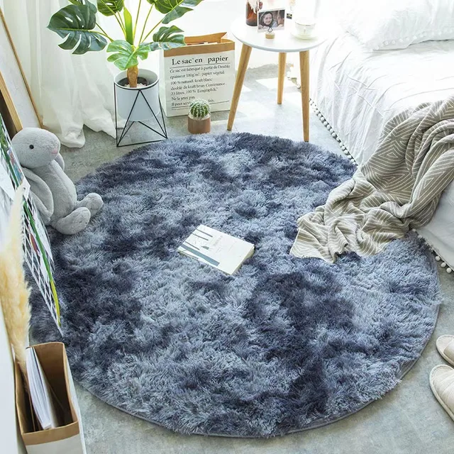 European Ins Style Cute Carpet Living Room Bedroom Coffee Table Floor Mat Girl's Room Bedside Home Plush Thickened Blanket