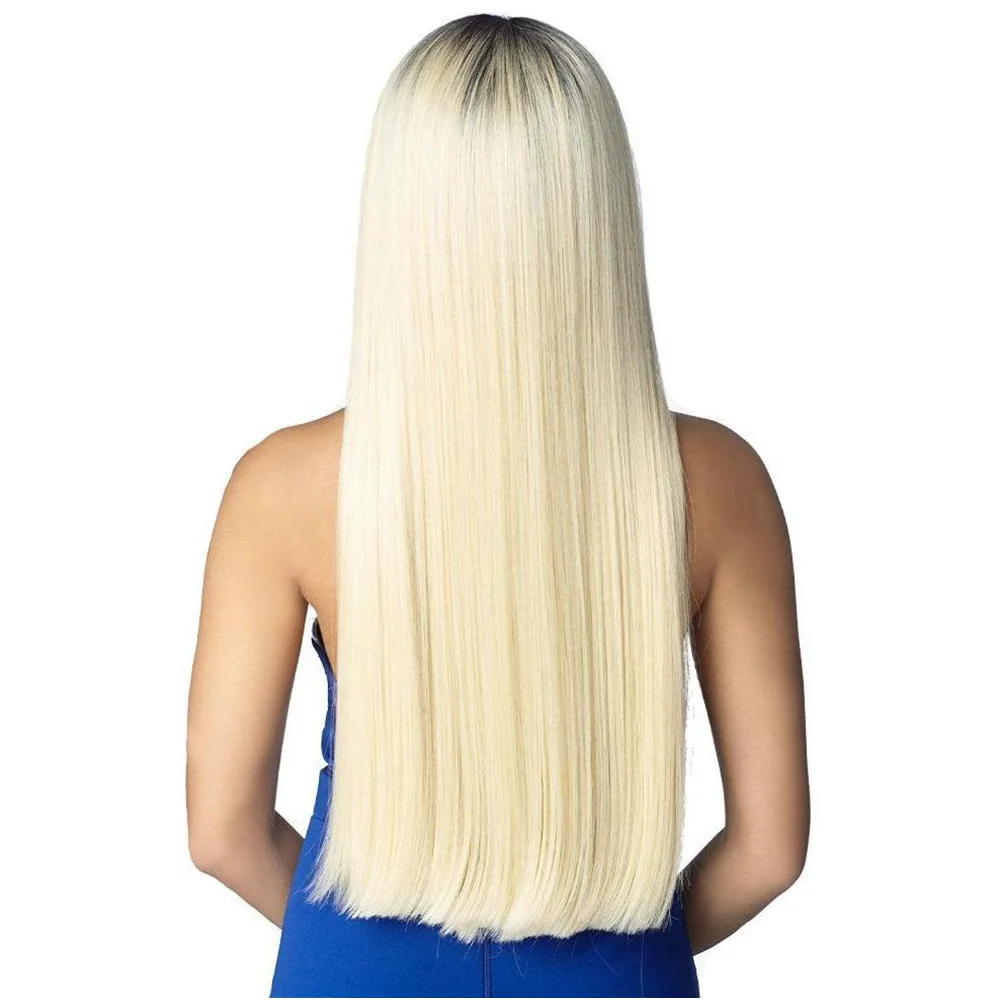 Парик на полной сетке, парик блонд на полной сетке из человеческих волос, 24 дюйма, парики из натуральных человеческих волос