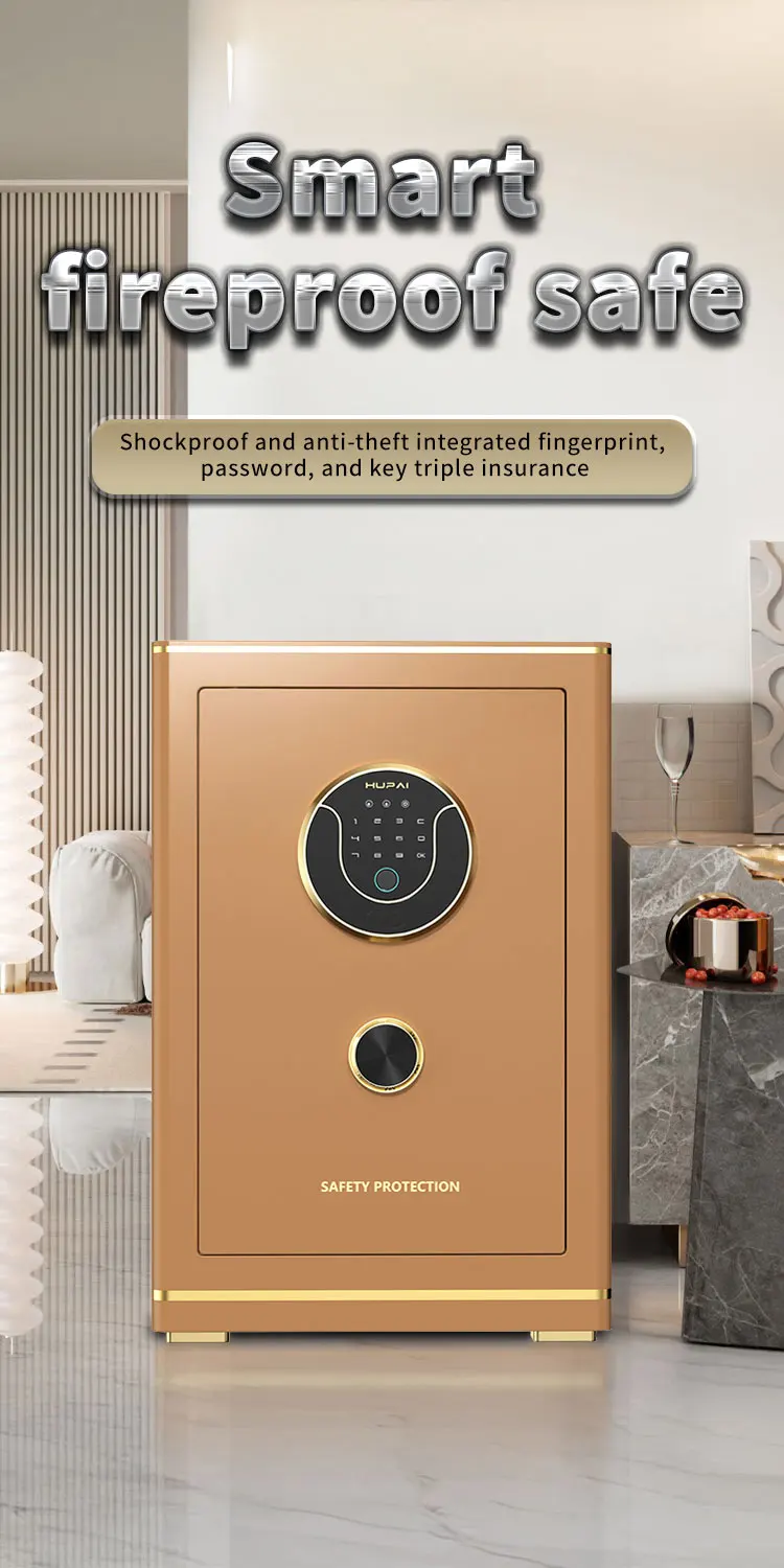 CEQSAFE Digital Fingerprint Safe Storage Passcode Smart Keys Box Tuya Smart Wifi Security Electronic Lock for Safe Box factory