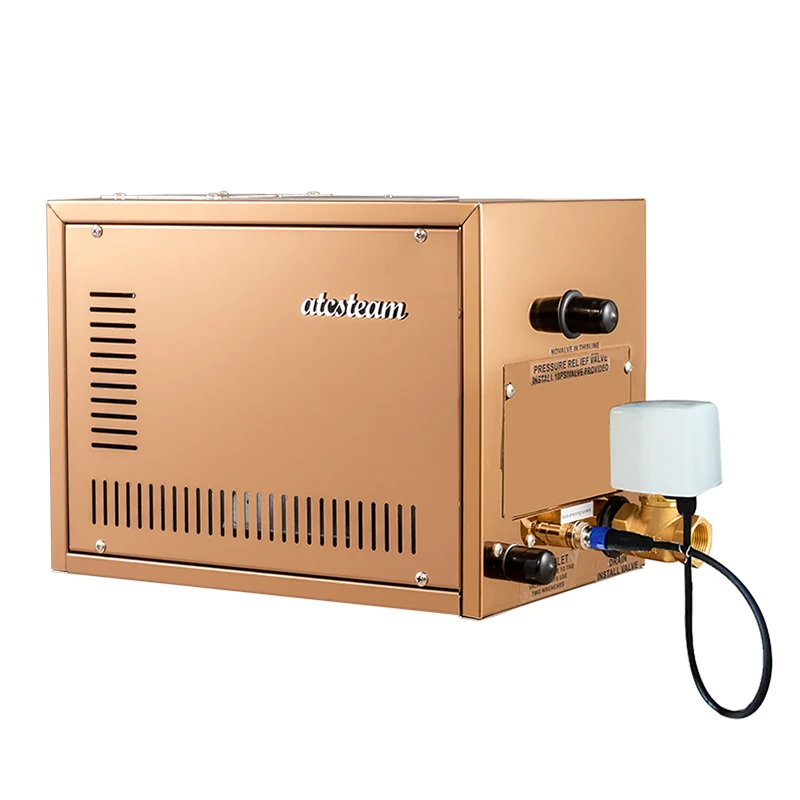 ATCSTEAM Smart AT-30S 3KW Modern Stainless Steel Touch Screen Sauna Steam Generator