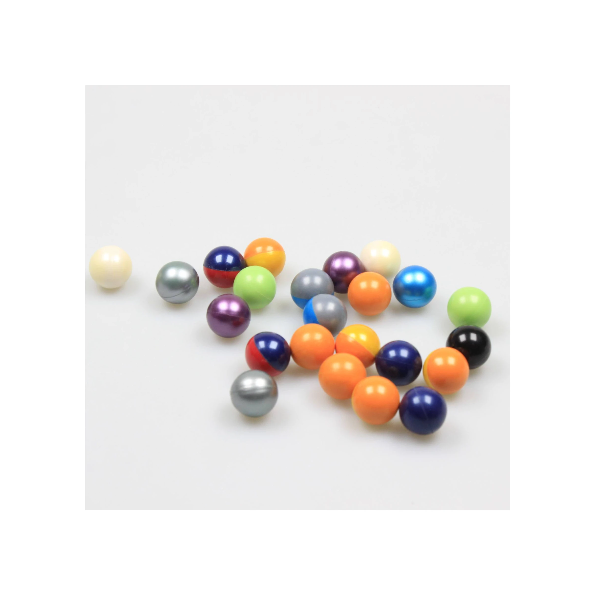 Box of 2000 0.68 Caliber Empty 50 Cal Paintballs Pistolet De Paintball Bullets for Arma Paintball