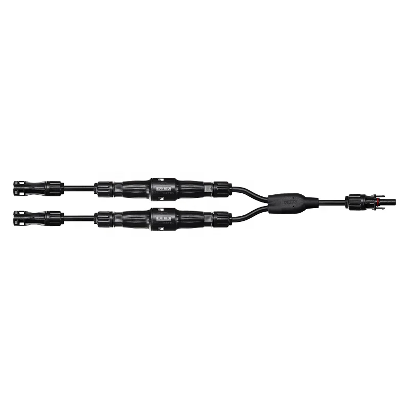 IP68 Weatherproof Solar Y Connectors for Power Waterproof Solar Panel Parallel Connections for Outdoor Use