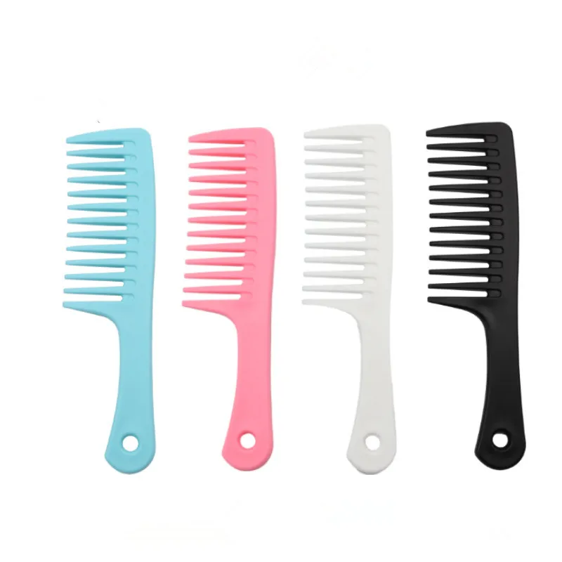 Large Wide Tooth Shower Wet Curly Hair Durable Brush Professional Care Comb