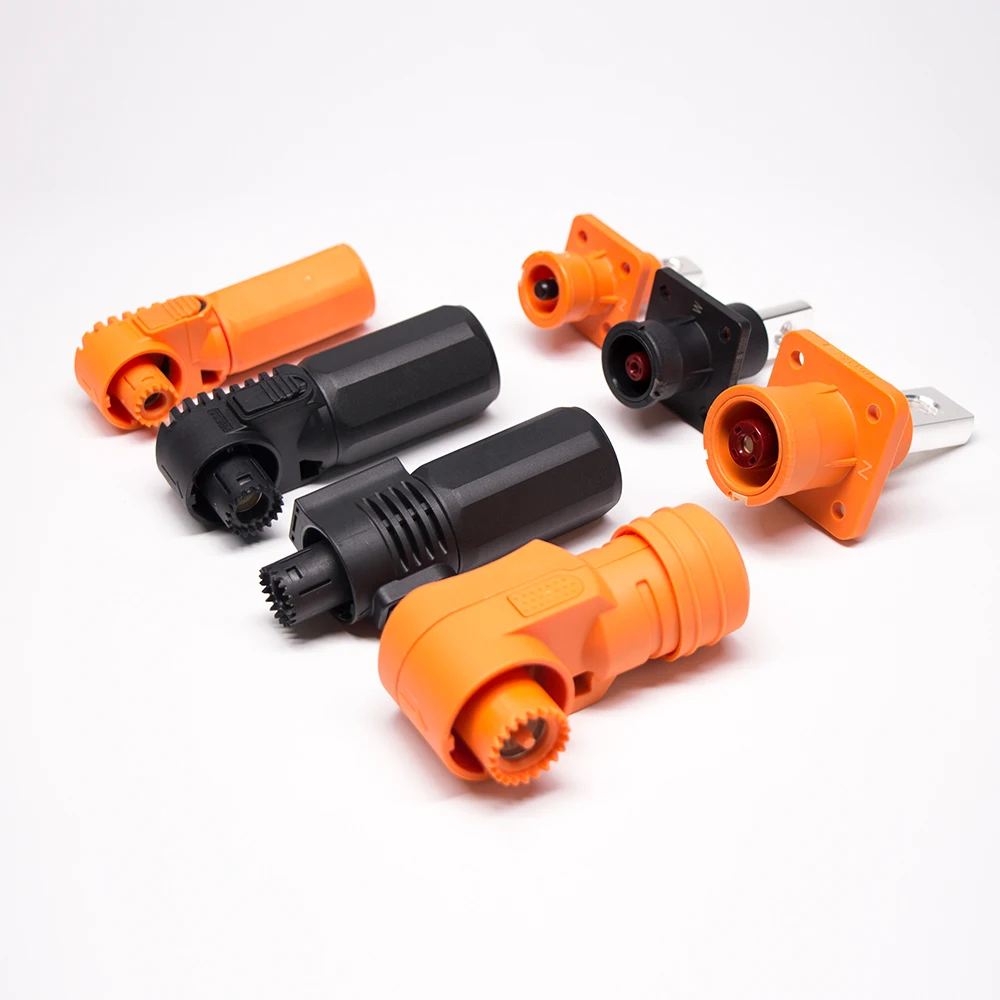High Current Battery Connector IP68 DC 200A Single Core Energy Storage for Lithium