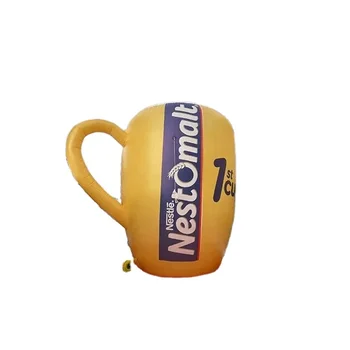 NO.1 Customized Promotion Event Characters Inflatable Coffee Cup for Advertising