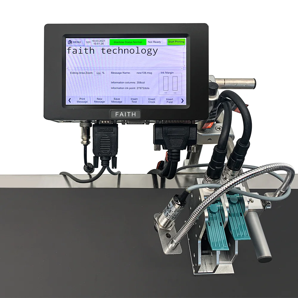 Alibaba.com: Faith Online Inkjet Printers for batch coding, plastic ...