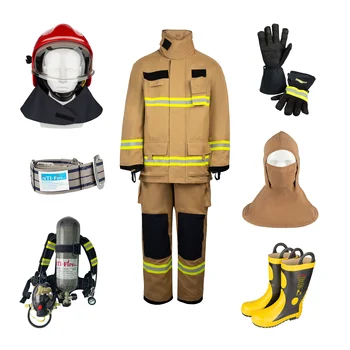 Ati-fire Cheap Price Nomex Iiia Full Complete Set Fire Fighter Uniform ...