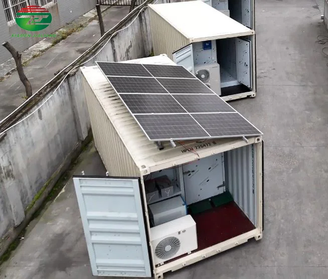 20ft & 40ft Containerized Cold Room Solar Powered Mobile Freezer ...