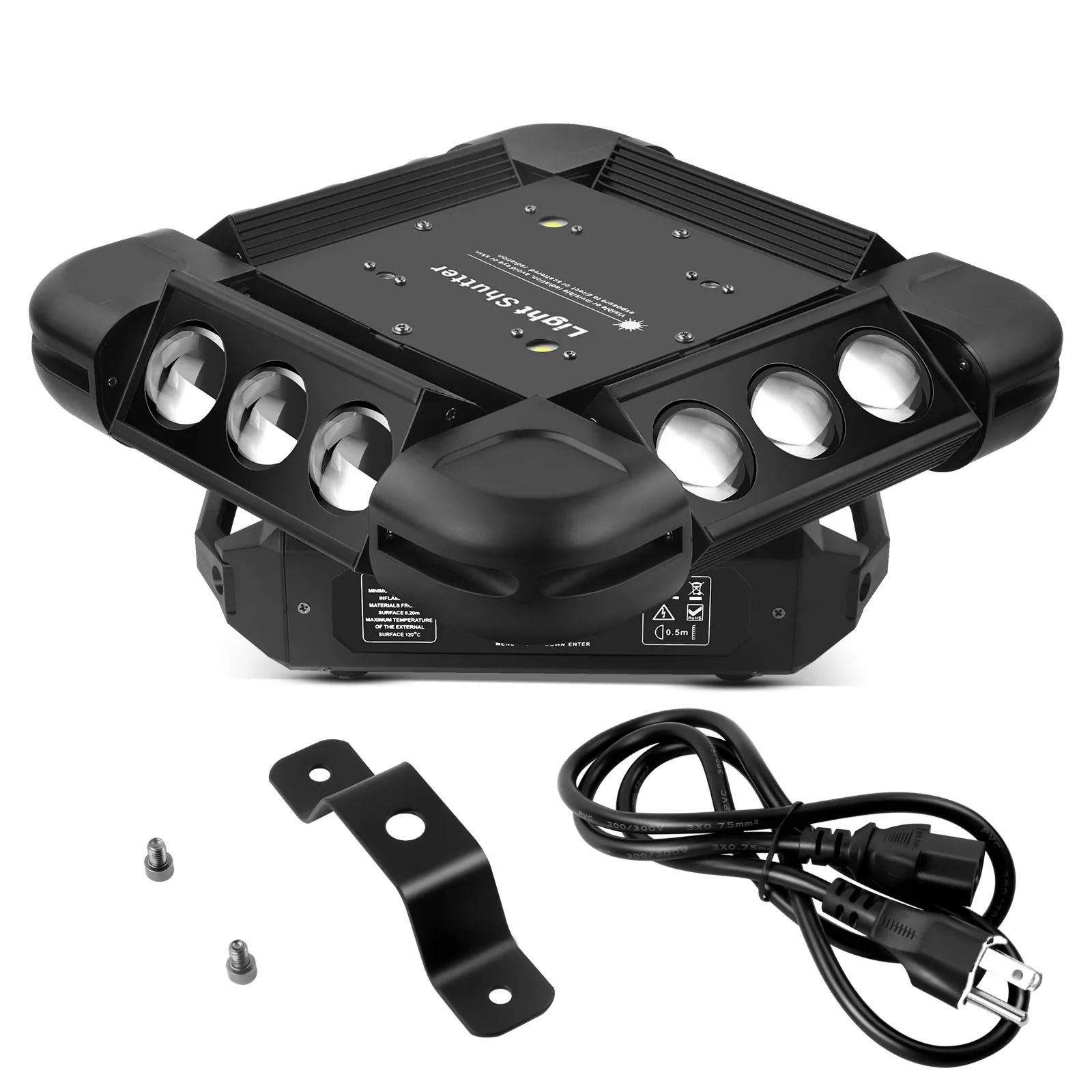 150W LEDストームストロボ DJ KTV用ムービングヘッドライト RGBW