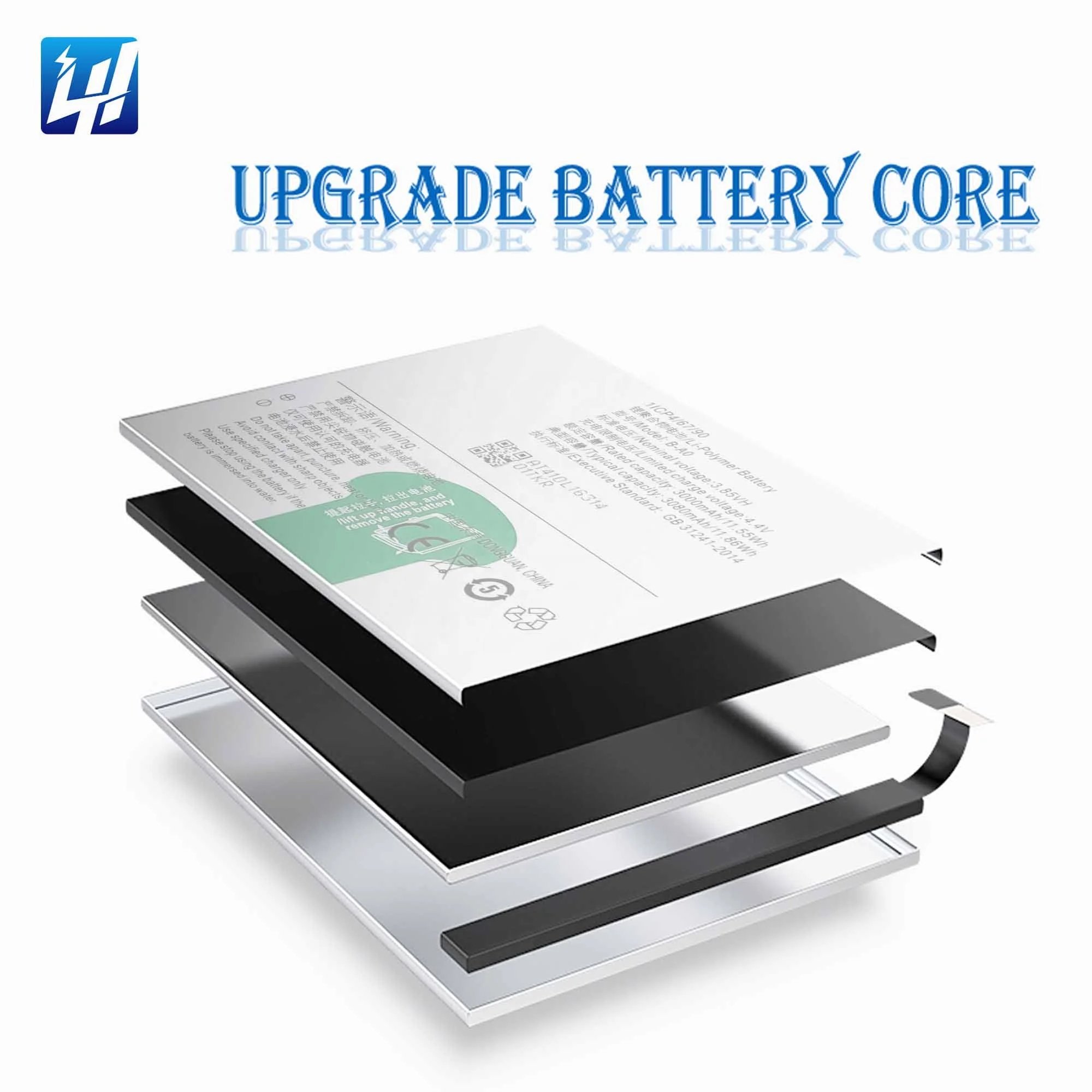 Original Li-Polymer Battery B-A0 for Vivo V3 Max 3080mah