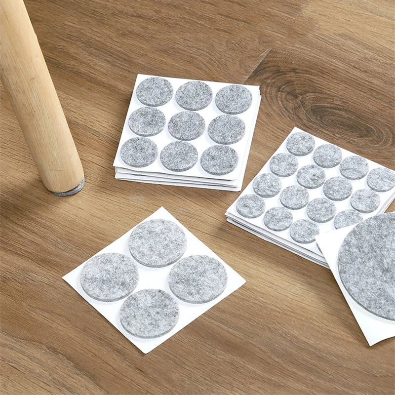 Customized Self-Adhesive Anti-Slip Furniture Pads Non-Slip Chair Leg Floor Protection Rubber Foot Pads for Chairs