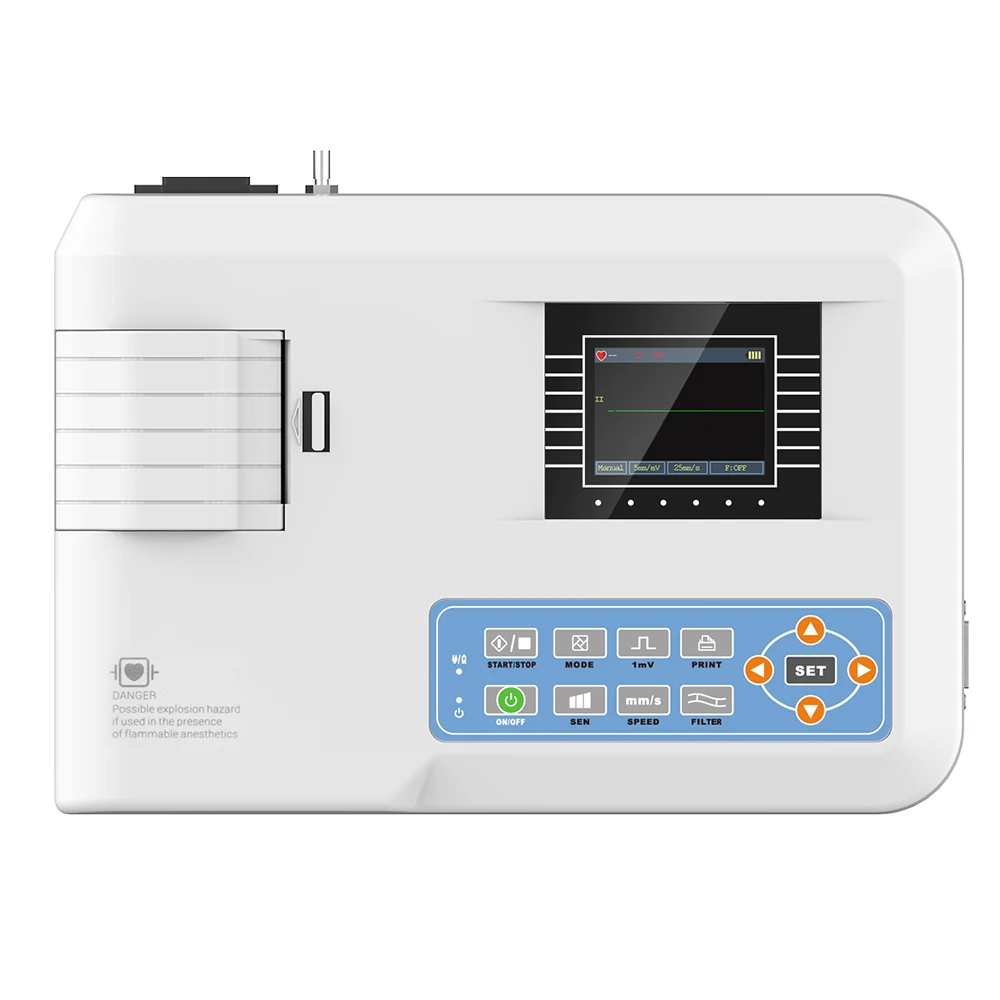 Contec Ecg100g Single Channel Electrocardiogram Machine Digital Single ...