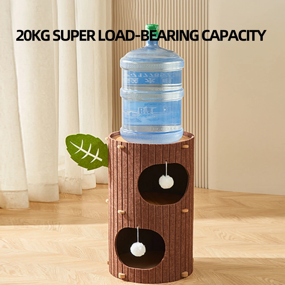 Wholesale Two Three Layer Tree Hole Design Cat Tunnel House