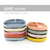 จานที่มีสีสัน