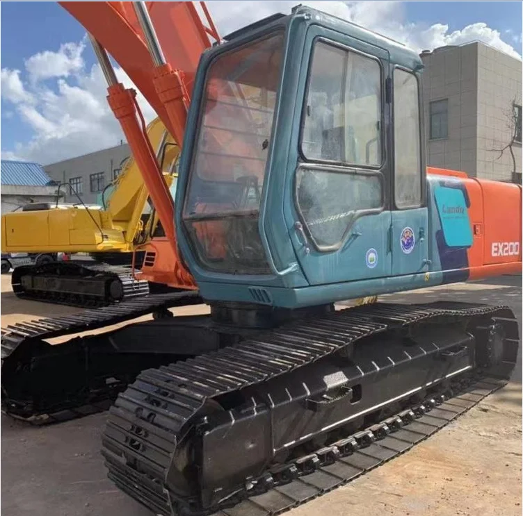 Original Used Hitachi Excavator Ex200 Crawling Excavator With Good ...