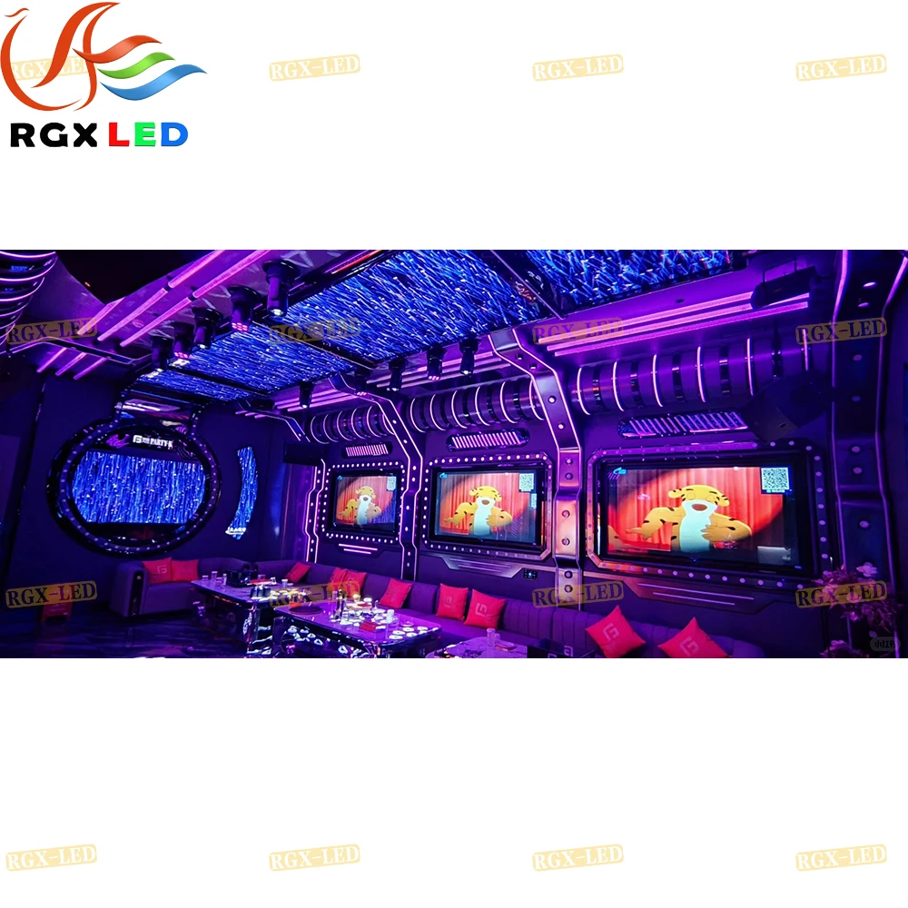 GOB Waterproof LED Module Indoor Outdoor Led Screen Customized KTV Dj Table Booth Led Display for Disco and Bar Stage Decoration