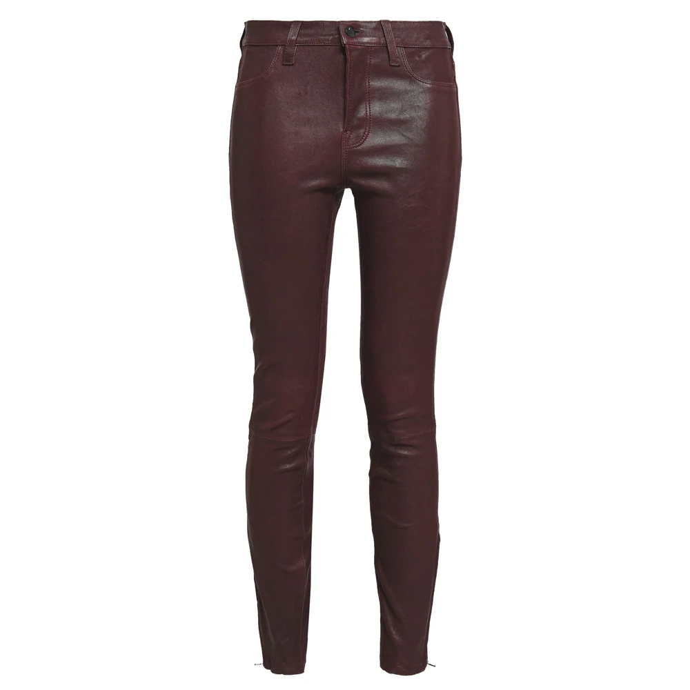 Leather Pants,Long Skirt Pants Trousers 