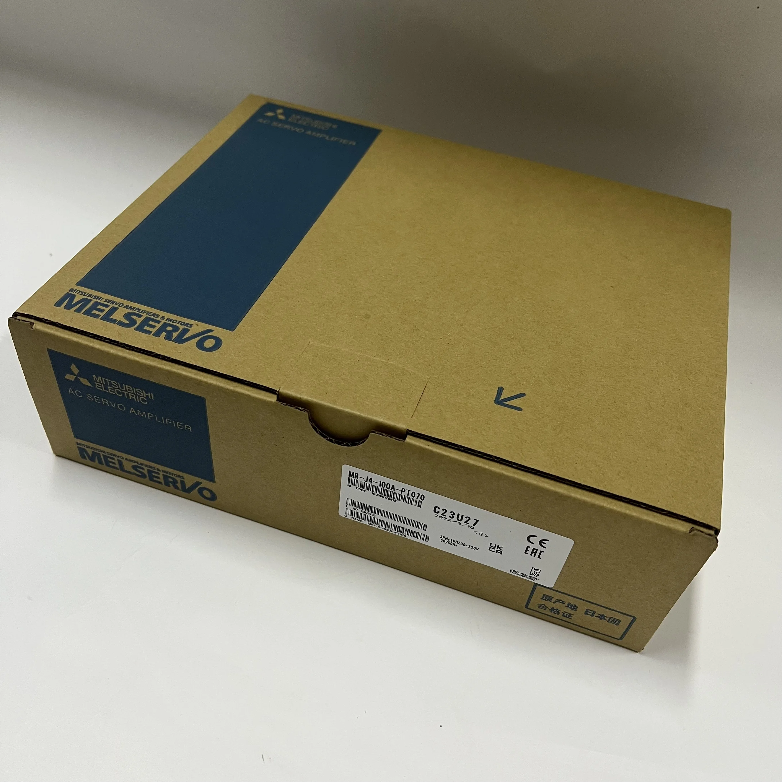 Mitsubishi AC Servo Amplifier MR-J4-100A-P1070