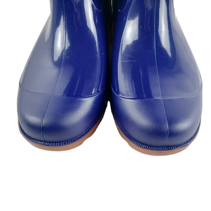 新款防水靴男士pvc材质鞋子pvc雨靴