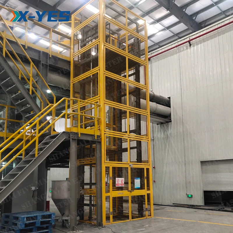 Vertical Lifter Elevator Conveyor Continuous Vertical Conveyor Freight