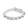 silver rivet white