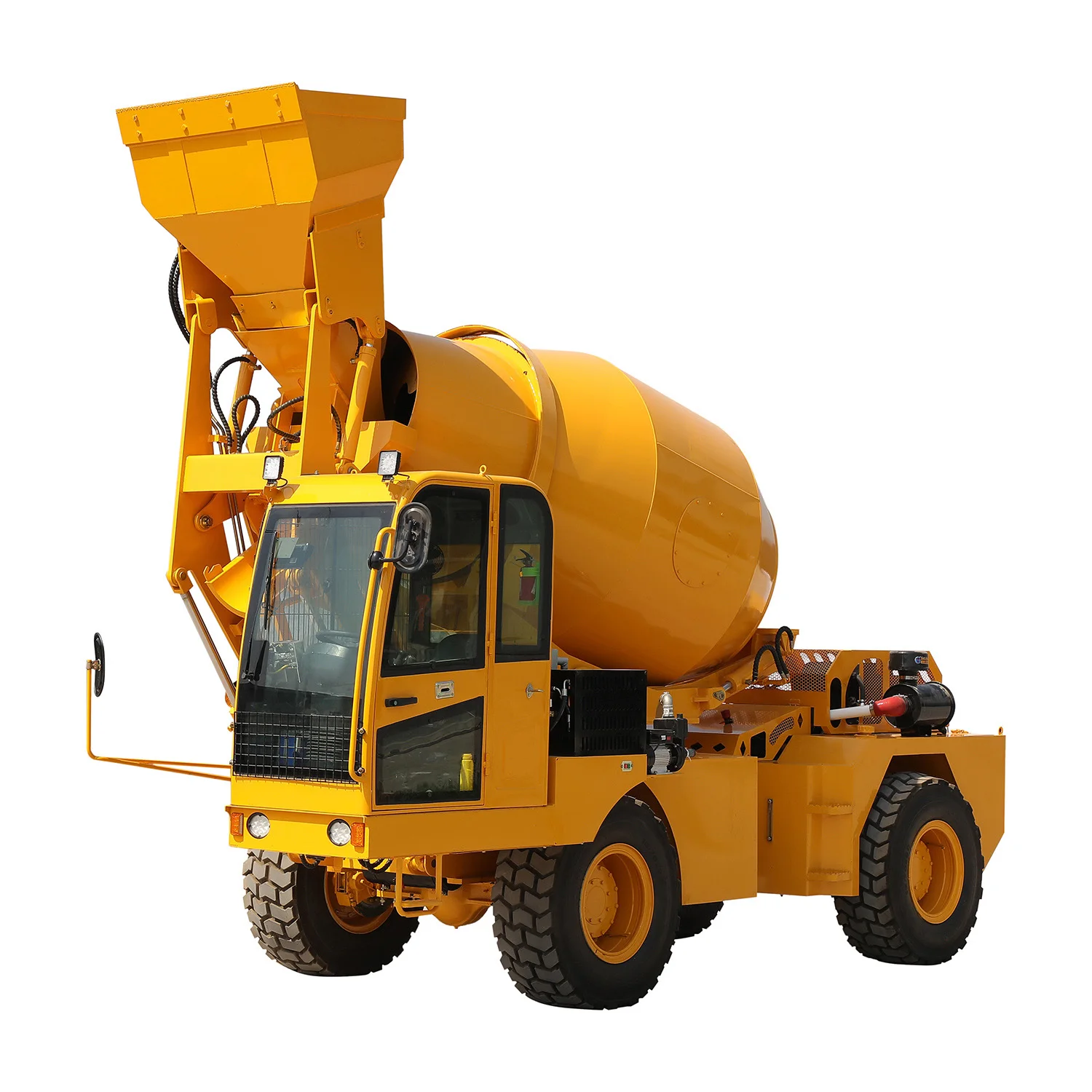 Hongyuan HY350 Mini Self Loading Loader Sale Small New Concrete Mixer for Sale