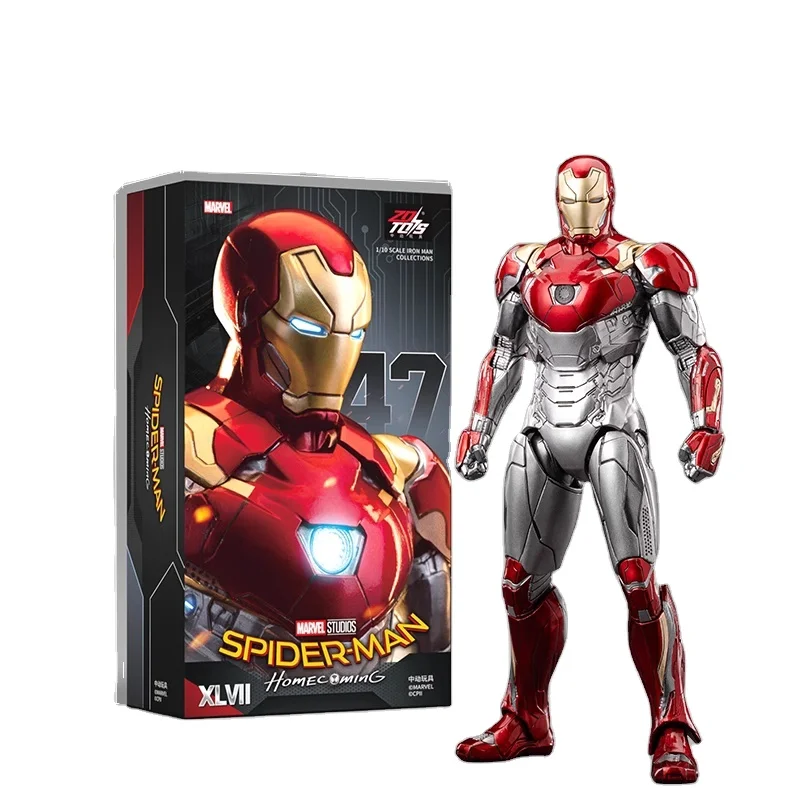 MARVEL STUDIOS 400% IRON MAN フィギュア未開封 ZD Toys Iron Man MK47 - Marvel 10th Anniversary Edition