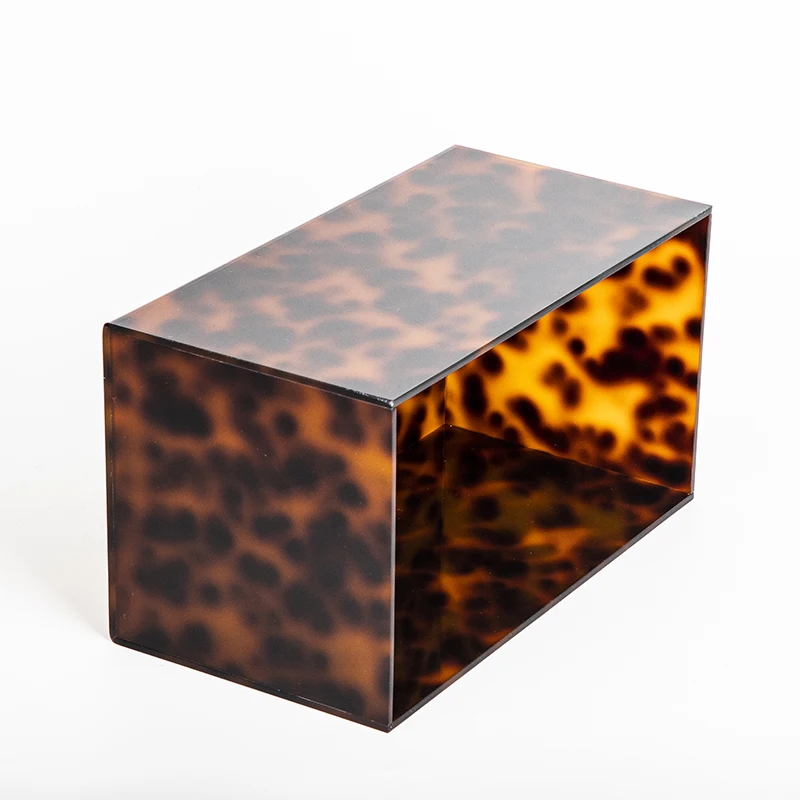 Psaytomey Boîte à Mouchoirs Carrée En Cuir Synthétique Imprimé Hérisson Pour Chambre à Coucher, Table De Nuit, Bureau, Décoration Moderne