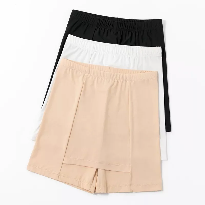 Shorts To Wear Under Dresses High Waist Panties Doublelayer Front