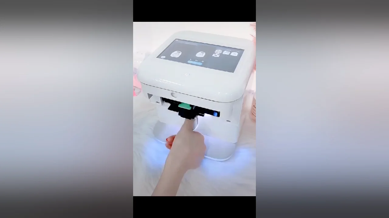 Mini Digital Otomatis Nail Art Printer Mesin Dengan Koneksi Wifi Buy
