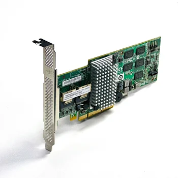 Carte Réseau RAID ASHATA M5015 (LSI 9260-8i) - Contrôleur PCIe X8, Cache 512 Mo, Support SAS/SATA 3G/6G - 2