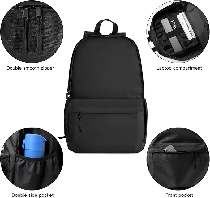 product simple oem laptop backpack men women business bag for school travel work daily lbx1213 2-6