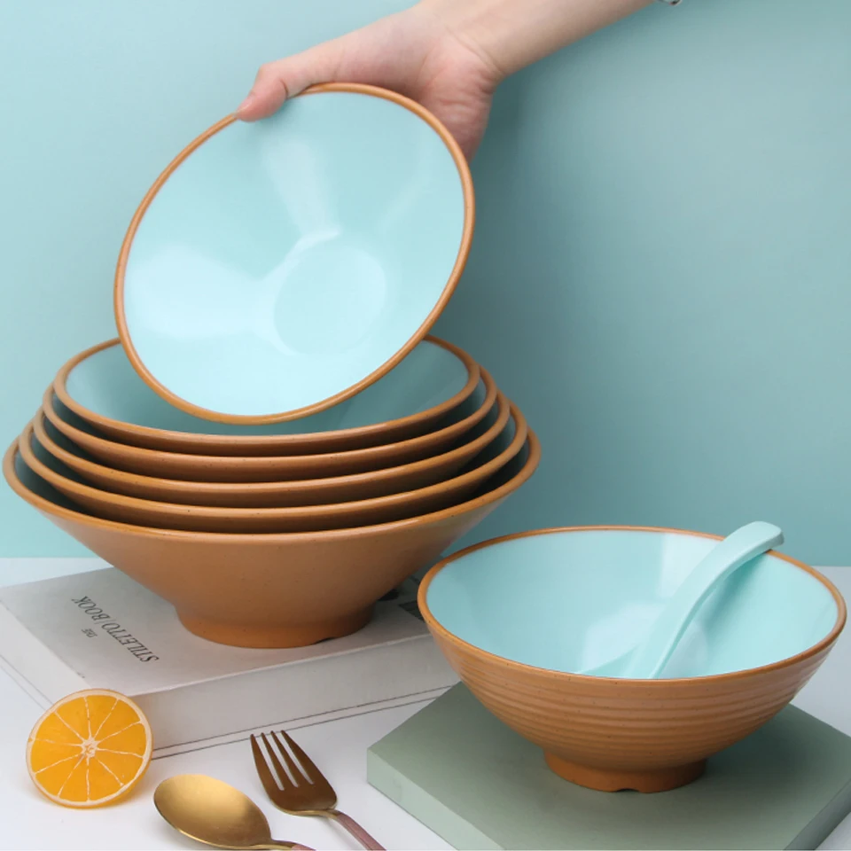 Wholesale Ramen Shatterresistant Big Soup Bowl Noodle House Special