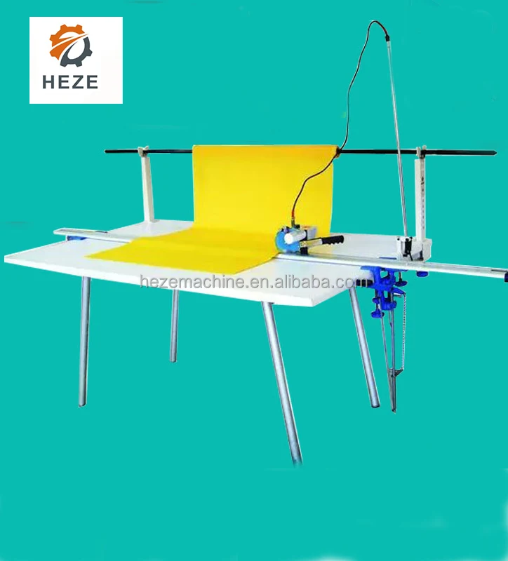 Textile Cutting Table Automatic Round Knife Canvas Fabric Cloth Cutting Plotter Machine for Price