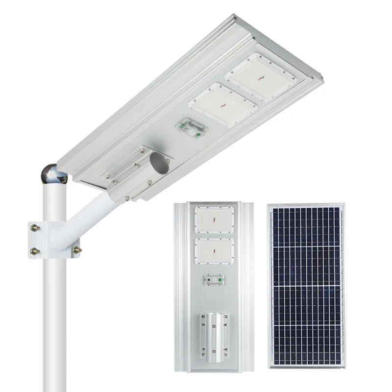 Водонепроницаемый IP65 Outodor дорожный 50 Вт 100 150 200 300 400 Встроенный все в одном светодиодный солнечный уличный