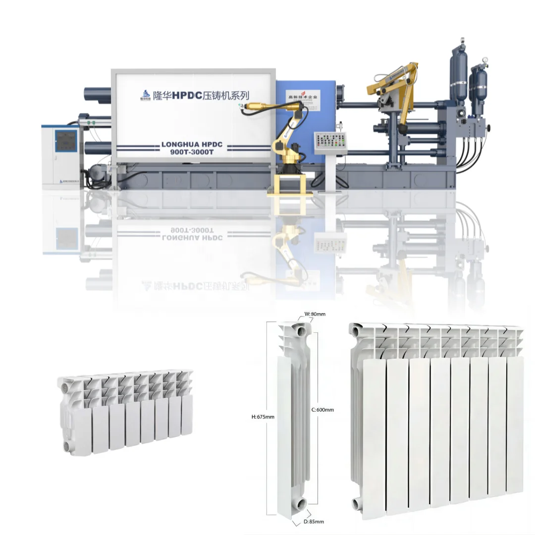 Die Casting Manufacturer Design Various Specification of Aluminium Injection Machine Mold for Radiator Production Line