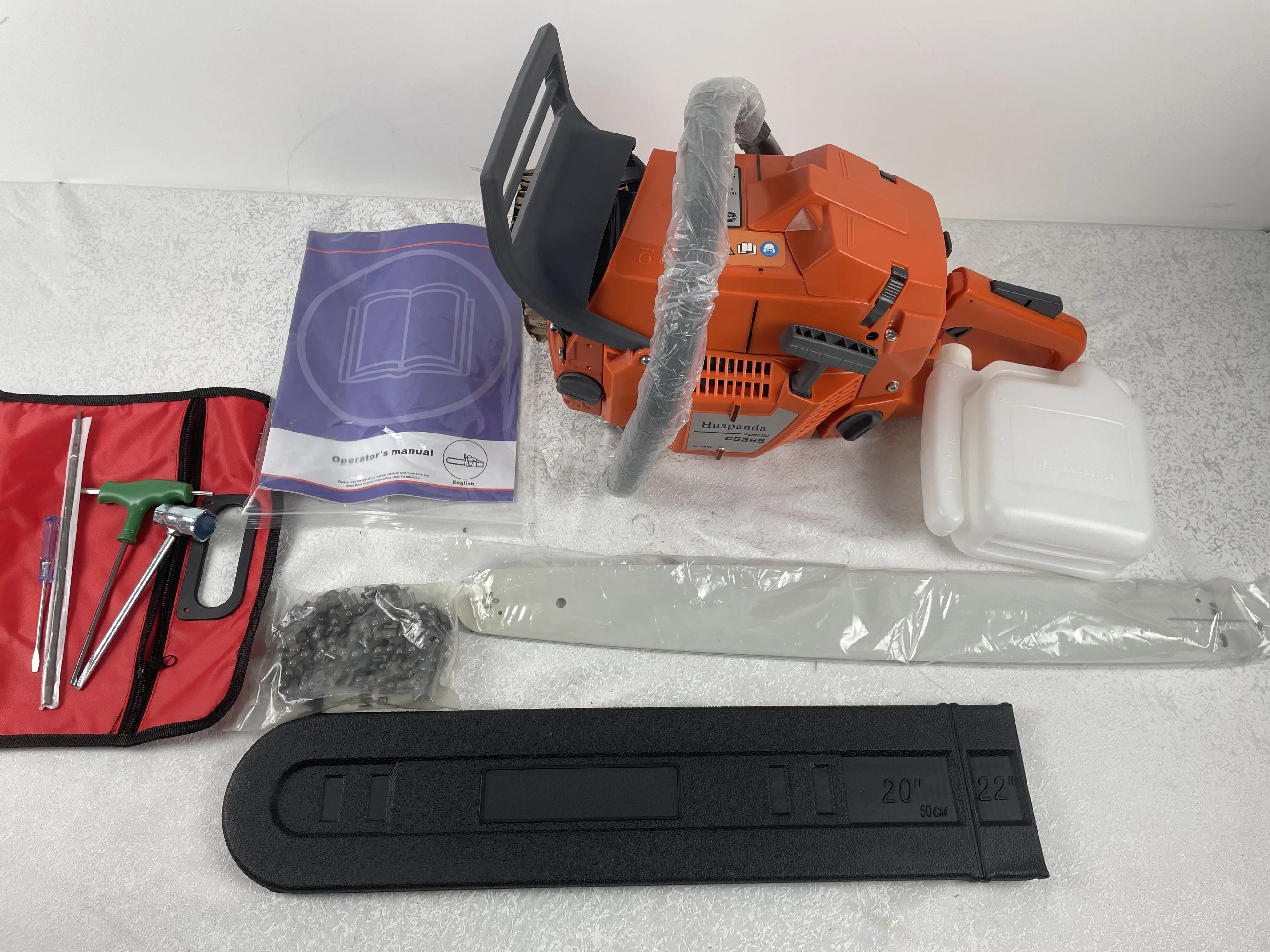 Powerful 65cc Gasoline Chainsaw CS365 - 2-Stroke, 20