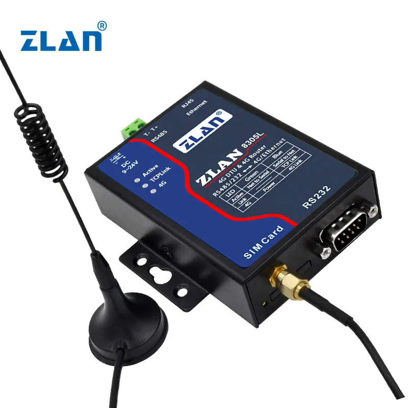 gateway 4g rs485 to ethernet and 4g LAN high speed IoT industrial converter