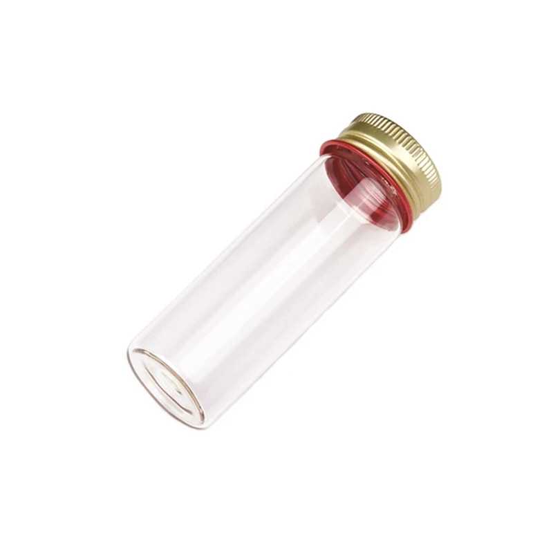 High Quality Glass Test Tube with Cork for Coffee Beans Storage