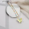 1550-17 butterfly lemon yellow