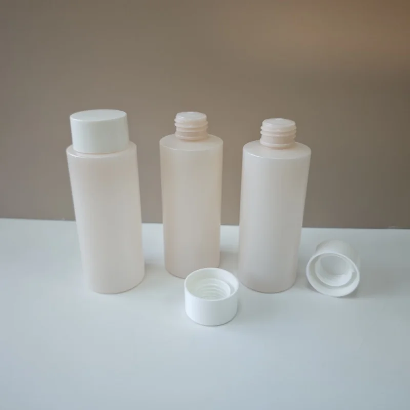 150ml Personal Care Lotion Packaging Bottle Pet Round Extruded Plastic Toner Bottle