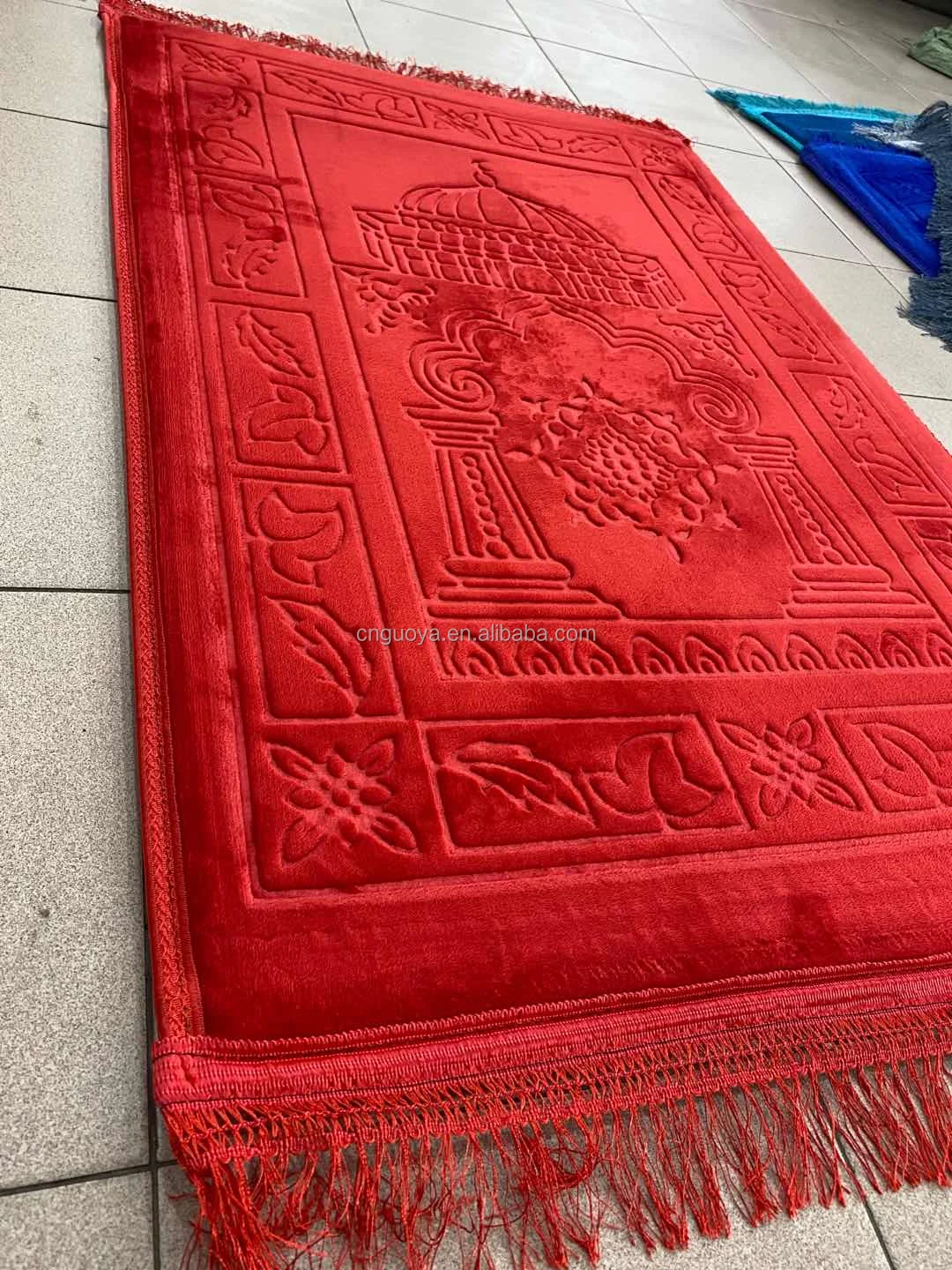 Muslim Soft Kneeling Mat Islamic Praying Rug Sejadah Travel Muslim