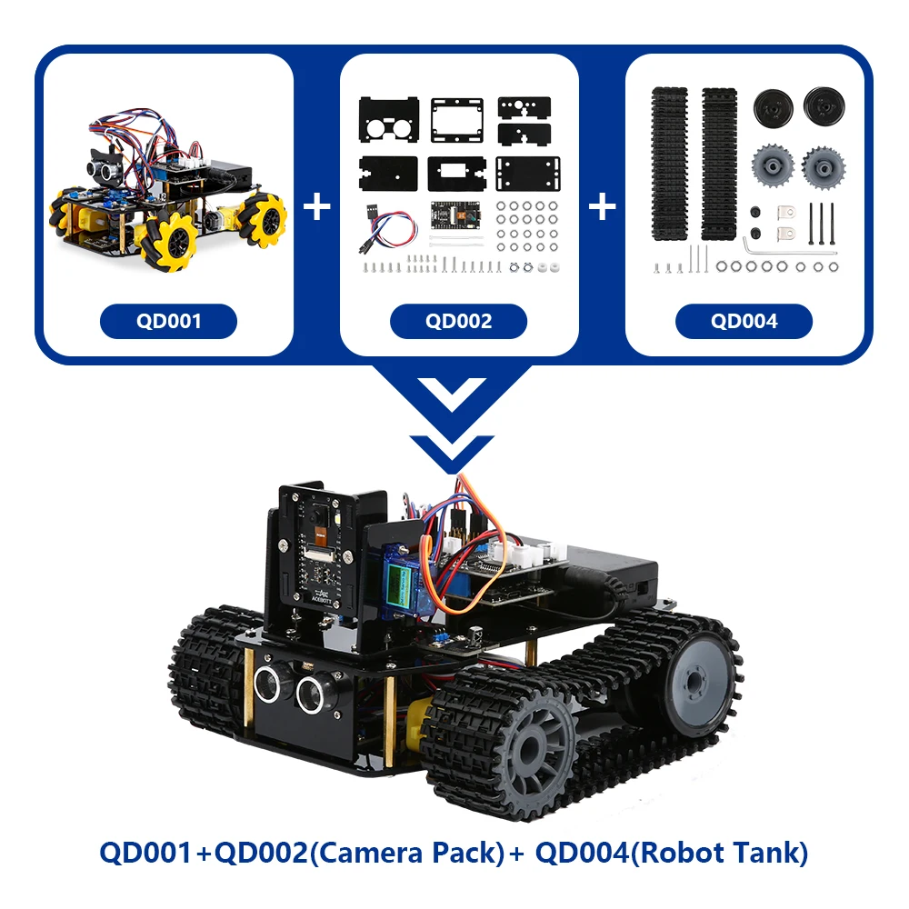 Robotlinking 4WD Robot Car Educational Stem Toys Robotics Kit Robot Kit for Arduino