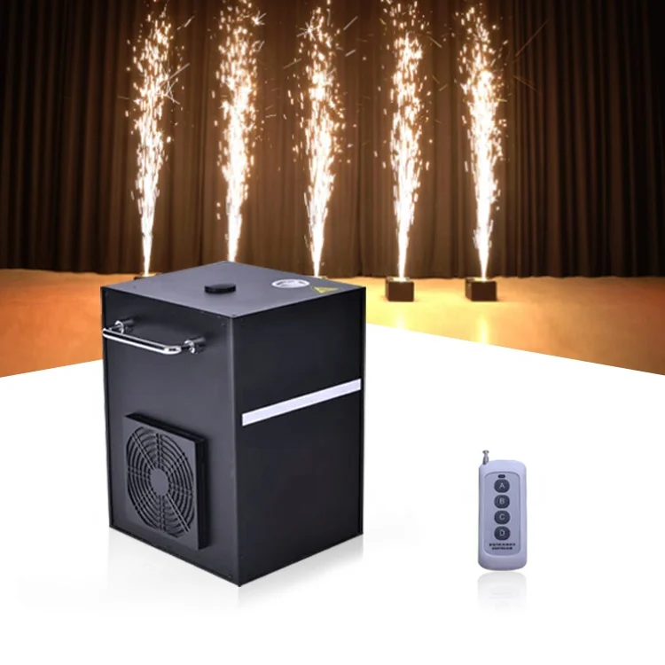 Mini Mk-e15 Fountain Pyro Revolving Refill Dust Electrical Spark Test Hang Cauld Cool Spark Machine Zhongshan Sparkle Machine