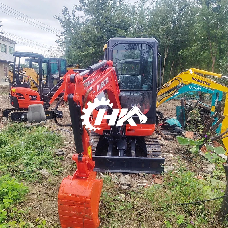 HANG KUI KUBOTA U25 2.5 Tons 95%new Original Japanese with EPA,CE Agricultural Used Kubota U 25Excavator for Digging