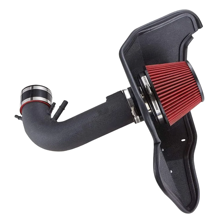JTLD INT-FD-013 Cold Shield Air Intake Filter for Ford Mustang GT 5.0 L V8 2015-2017 Cold Air Intake Induction System Kit