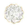 Plato de papel de 9 pulgadas * 8 unidades