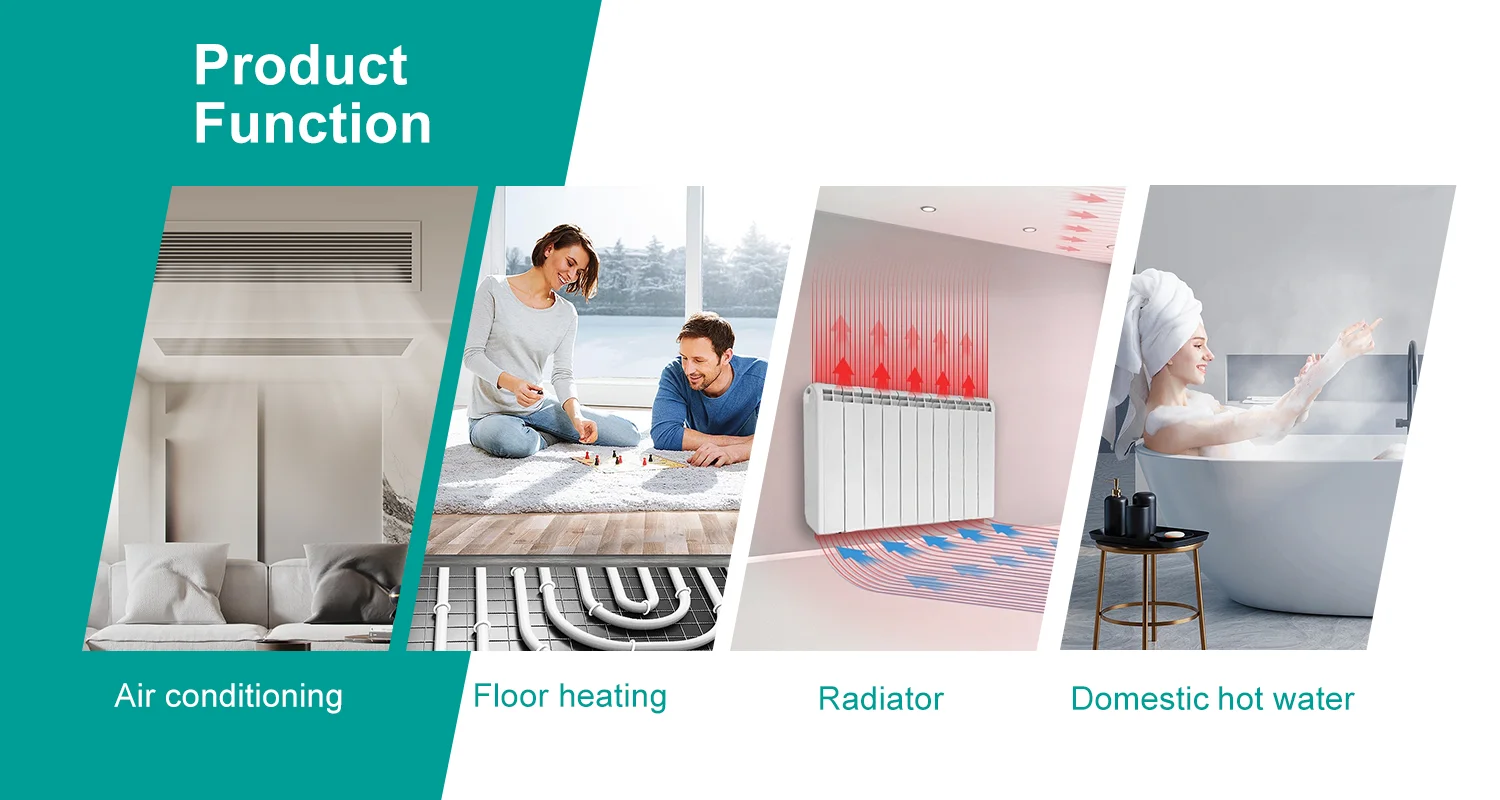 Heating Cooling Heat Pump, MICOE, R290, Monoblock, DHW - detail 12