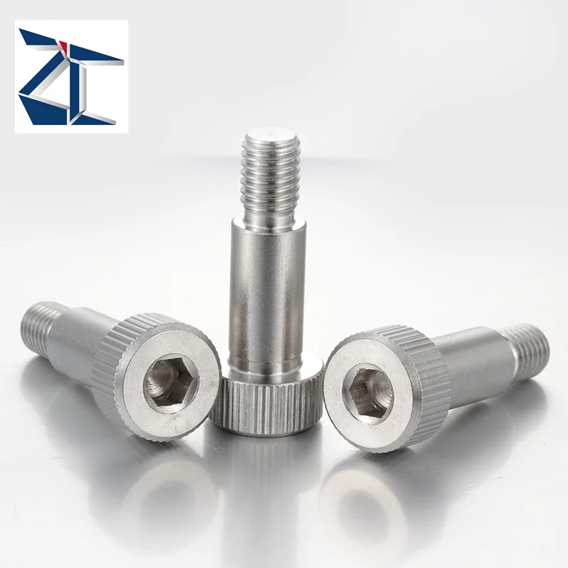 Custom Shoulder Screw M2.5 M3 M5 M8 High Strength Metric Hexagonal Socket Shoulder Stripper Bolt factory